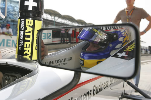 Een illigale bolide betekende laatste startrij voor Rosberg. Echter wel naar een knappe P5 gereden.