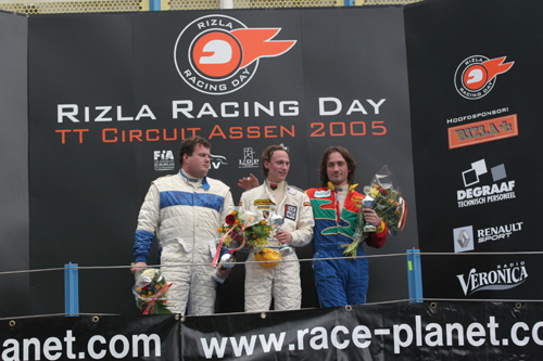 Overwinning voor v.d. Heuvel op laatste moment 3e plaats