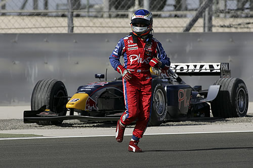 De race van Heikki Kovalainen komt snel ten einde