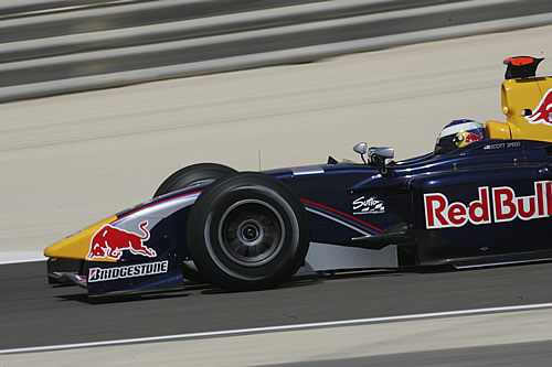 Scott Speed met 0.5 punt voorsprong in het kampioenschap en pakt P3 !