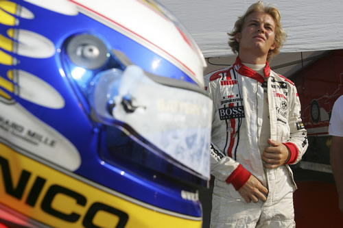 De snelle Nico Rosberg haalde P1 net niet !