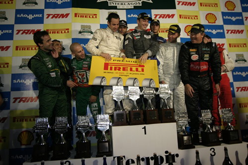 Het podium van de Mil Mihas!