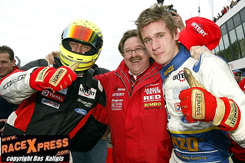 v.l.n.r. Romano de Ruit, Gert Valkenburg en Nick Catsburg