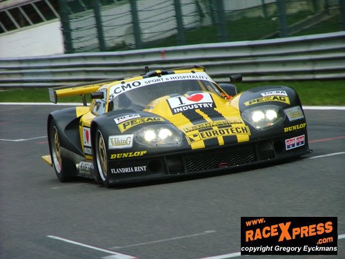 De Marcos van Eurotech Racing in actie