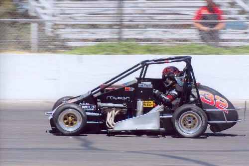 Verslag Laura Poorter Ford Focus Midget race Altamont Raceway USA