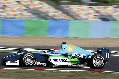 Nelson Piquet Jr. pakt P2