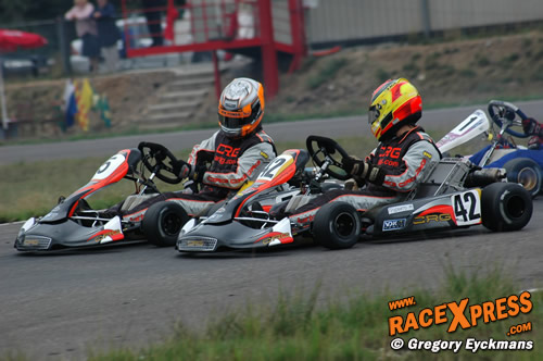 Maurizio Pignato en Sami Luka leverden een mooie strijd vooraan in Race 1