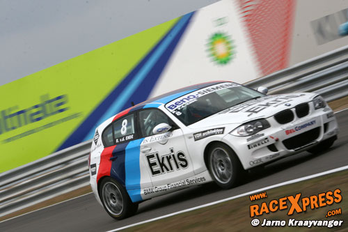 Actie in de BenQ-Siemens BMW 130i Cup