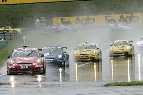 Patrick Huisman in actie
