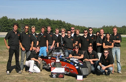 Het team van Formula Student Racing Team Eindhoven