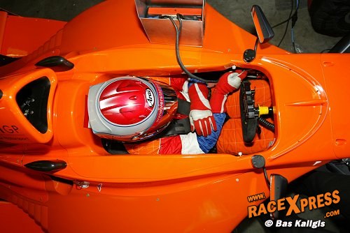 Jos Verstappen in zijn A1GP bolide