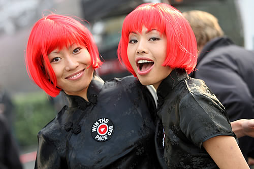 Ook in China heeft men mooie dames!