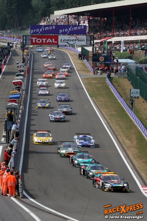 Naast de 24 Uren van Spa zullen de FIA-GT troepen in November ook nog in Zolder passeren