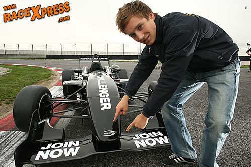 Renger van der Zande met Challenger livery