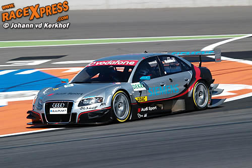 Winkelhock met de Siemens Audi A4 DTM