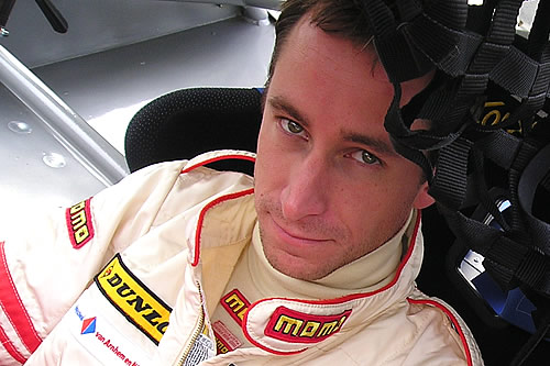 Niels Hartvelt in zijn BRL Light bolide