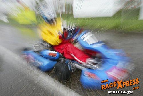 Ook enthousiaste karters vermaken het publiek