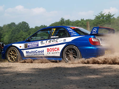Dirk Boers in actie