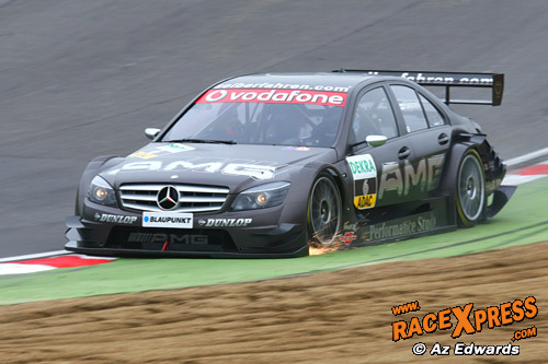 Mika Häkkinen pakt Pole op Brands Hatch