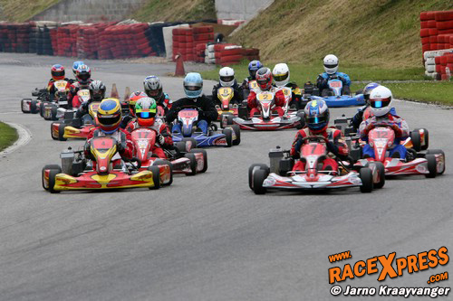 Rotax Max en TKM klasse van start