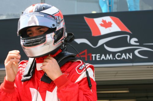 Kevin Lacroix fungeerde bij Team Canada als rookie driver
