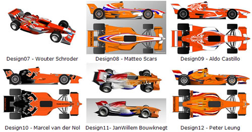 Bepaal de nieuwe livery van A1 Team Nederland!