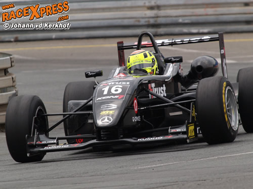 Renger van der Zande in actie