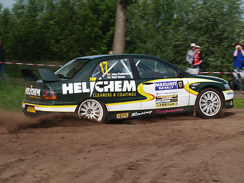 Henk Vossen in actie