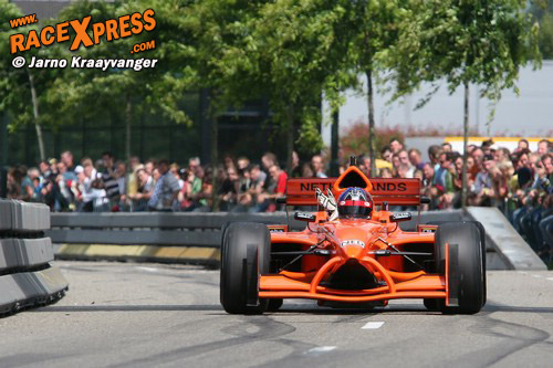 A1GP bolide werd bestuurd door Arie Luyendijk junior