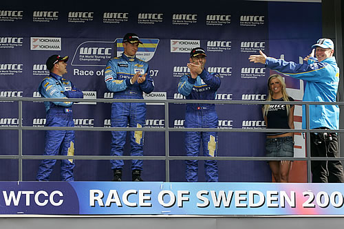 Chevrolet bezette het hele podium