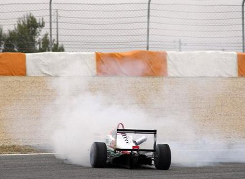 Martinez kent tot nu toe geen foutloos seizoen in de Spaanse F3