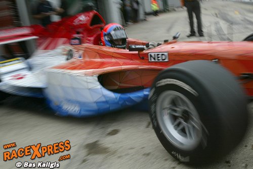 De eerste meters van Arie Luyendyk junior
