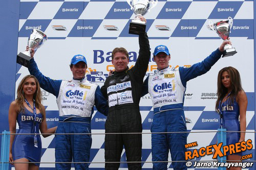 Het podium van de BRL-V6 na de eerste race