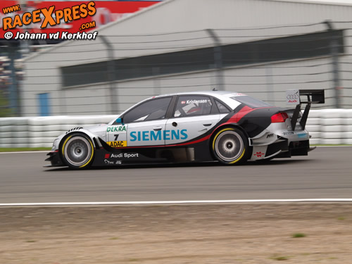 Tom Kristensen in zijn Audi A4 DTM