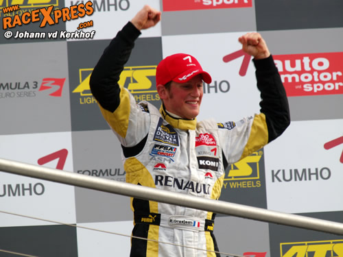 Romain Grosjean heeft de titel op zak