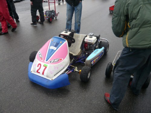 De flitsende kart van RAEK Racing