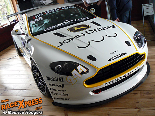 De door Gravity Racing geoptimaliseerde Aston Martin Vantage N24