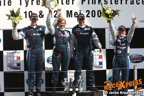 Podium Suzuki swift race 2