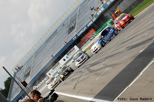 Knallend einde aan Clio Cup-race