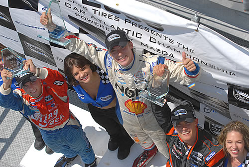 Junior Strous wint Gilles Villeneuve Award