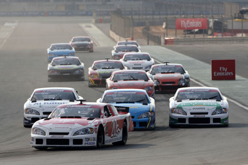 Liuzzi wint eerste race Speedcar Series, Frentzen supersnel