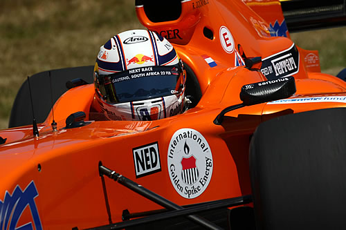 Robert Doornbos netjes twee keer tweede