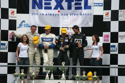 Nol Kohler en Henk Haane op het podium