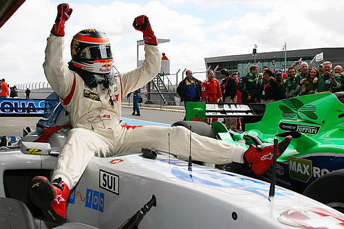 Neel Jani is na pech in de kwalificatie en sprintrace oprecht blij met zijn zege