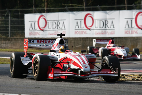 Nederlander Yelmer Buurman was in 2008 zeer succesvol voor PSV in de Superleague Formula