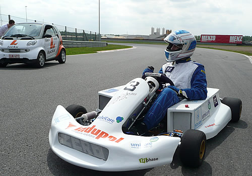 Belgische equipe zet officieus wereldrecord met waterstofracer