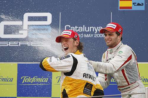 Vreugde op het podium