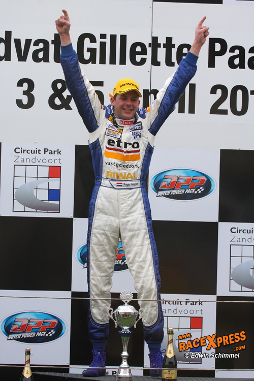 Rogier Jongejans blij met overwinning