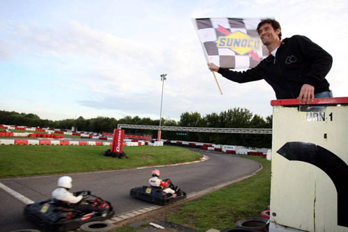 Red Bull F1 rijder Mark Webber betrokken bij het evenement