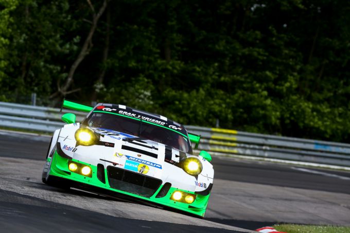 Porsche 911 GT3 groen